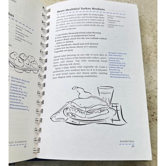 American Heart Association Cookbook Quick and Easy Recipes 200 Healthy Recipes - Picture 7 of 11